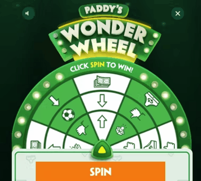 Paddy Power Wonder Wheel Spin